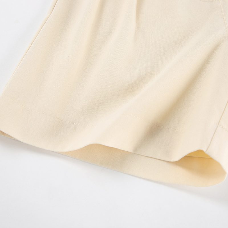 Beige Sleeveless Vest Two - Image 6