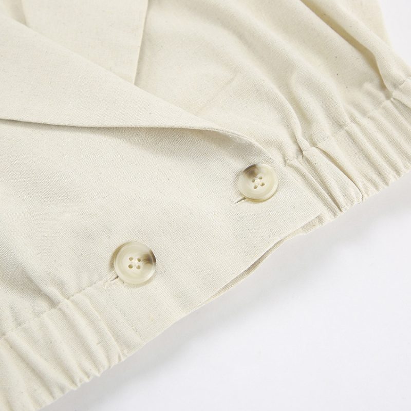 Apricot Sleeveless Slim Vest - Image 8