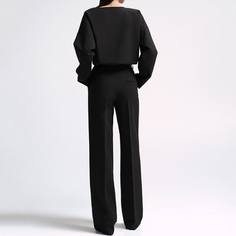 Black Office Two-Piece Set - Image 3