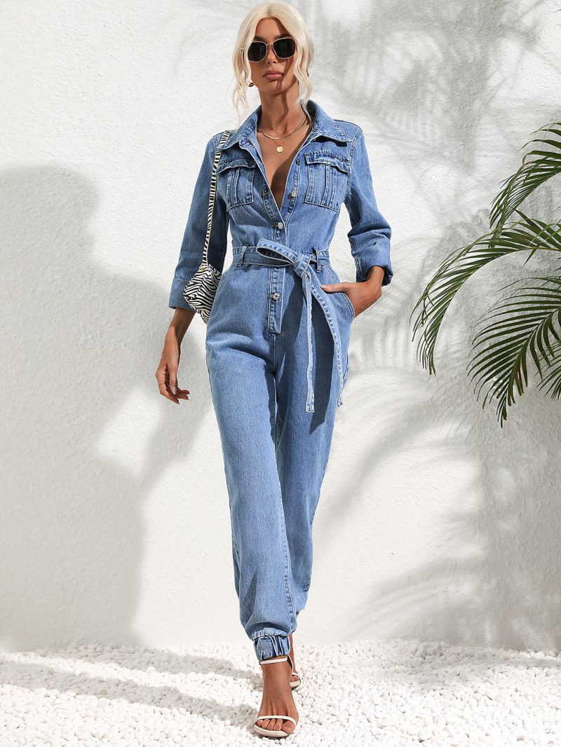 Casual Office Jumpsuit for Women - Image 4