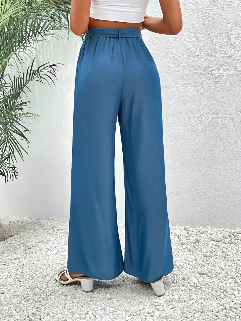 Slimming Wide Leg Pants Women - Image 2