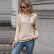Solid Color Irregular Asymmetric Collared Sweater