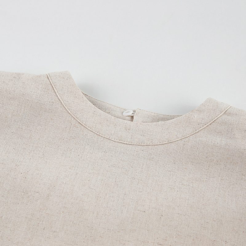 Summer Padded Shoulder Top & Trousers Set - Image 5