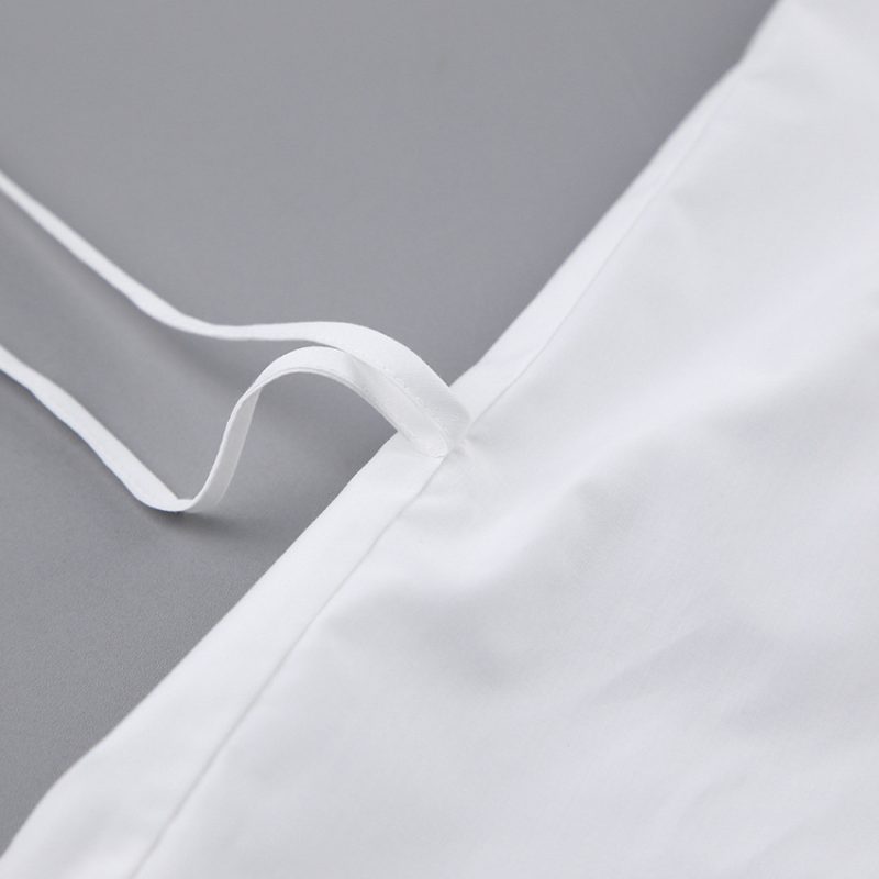 Spring/Summer Office Bow Design White Shirt - Image 7