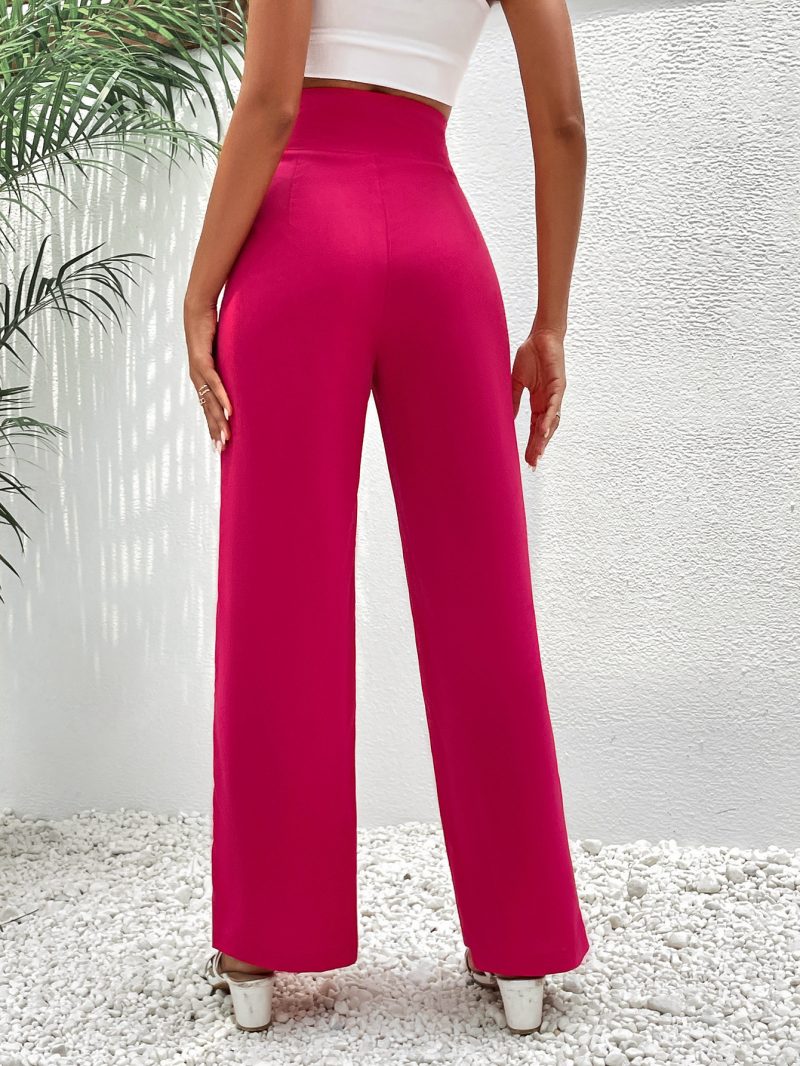 Wide Leg Pants Women Trousers - Image 3