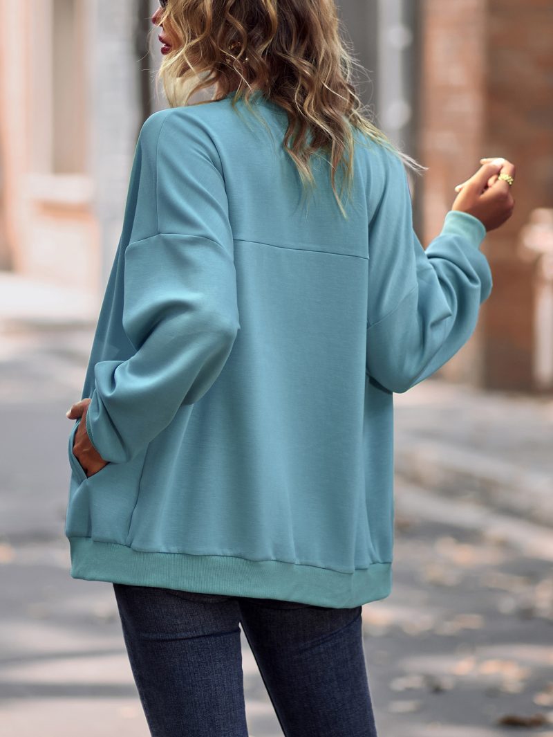 Casual Women's Four-Season Sweater Coat - Image 8