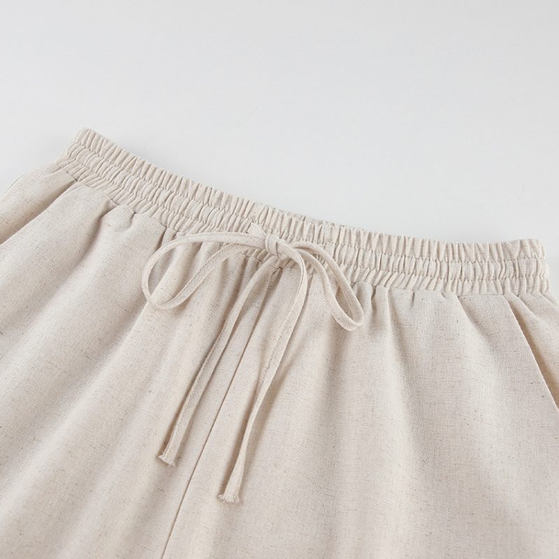 Summer Padded Shoulder Top & Trousers Set - Image 4