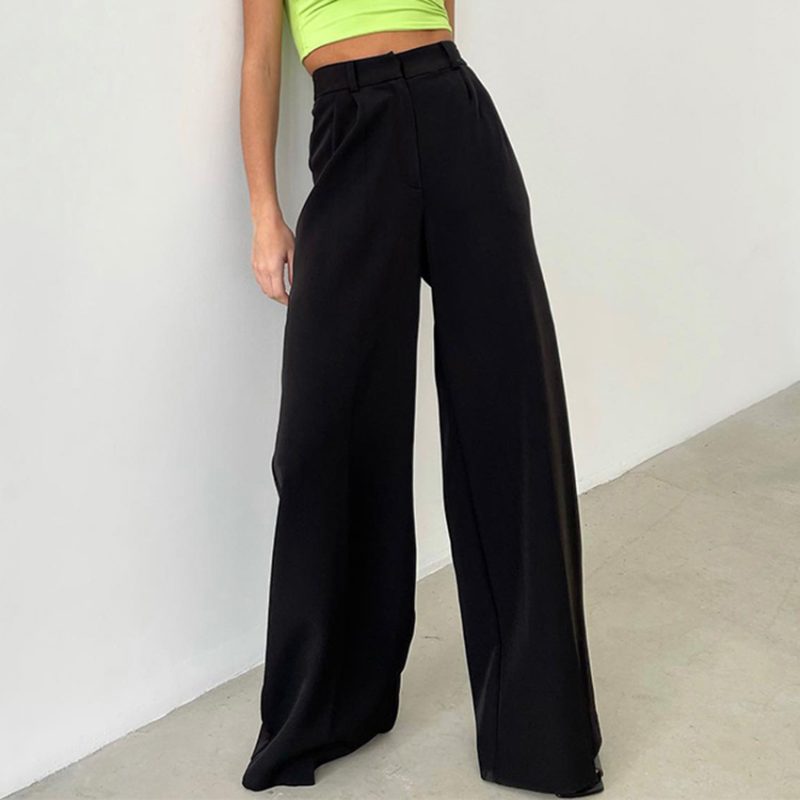 High Waist Summer Office Work Pants - Image 4