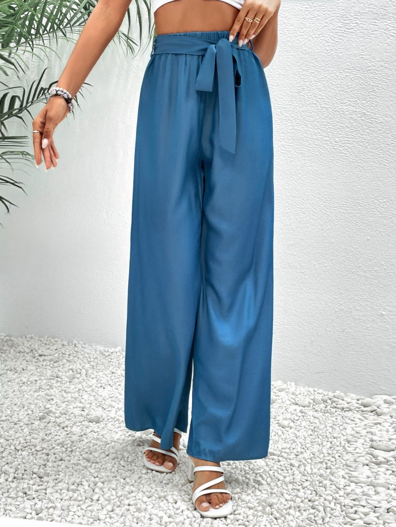 Slimming Wide Leg Pants Women - Image 3