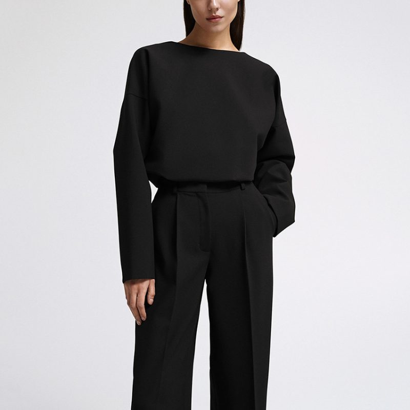 Black Office Two-Piece Set - Image 2