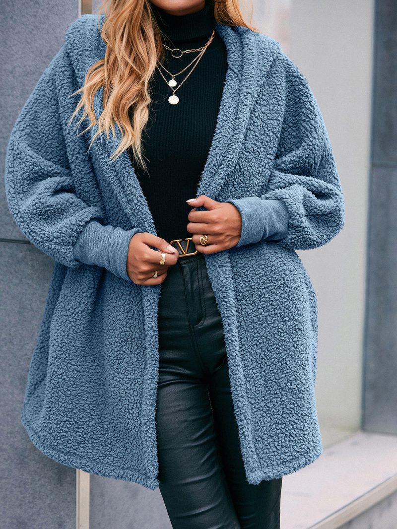 Hooded Long Sleeve Cardigan - Image 8