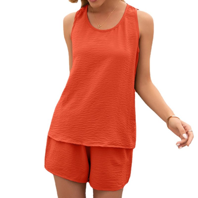 Loose Camisole Shorts Set for Women - Image 4
