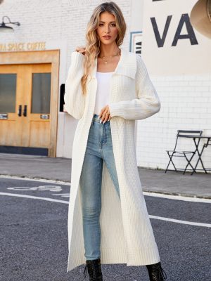 Casual Loose Sweater Cardigan for Autumn and Winter