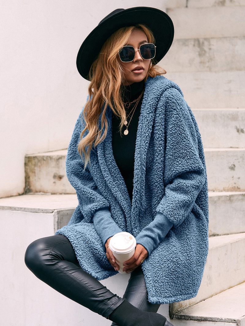Hooded Long Sleeve Cardigan - Image 7