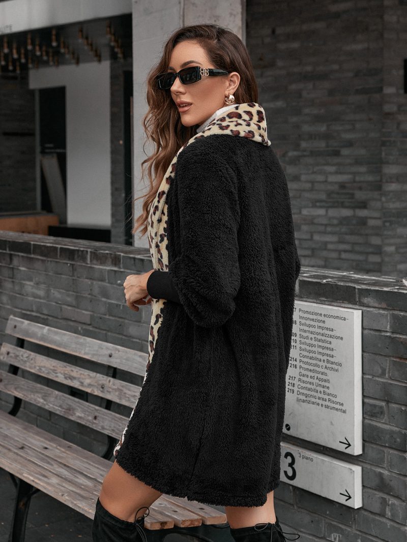 Lambswool Trench Coat for Women - Image 4