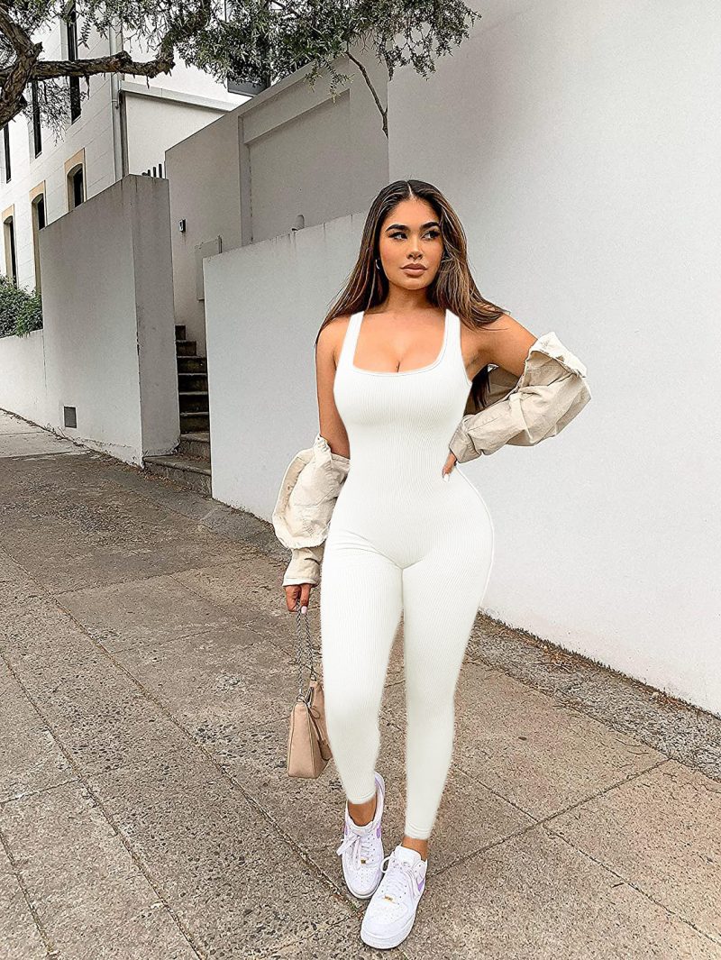 Sporty Vest Jumpsuit for Women - Image 2