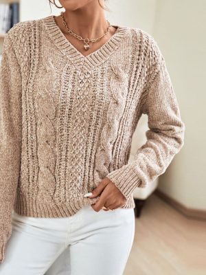 Warm Loose Casual Slimming Knitted Sweater