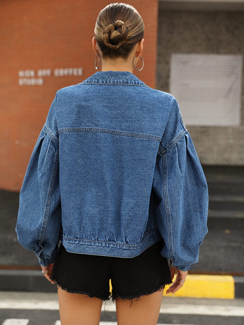 Casual Street Hipster Short Denim Jacket - Image 7