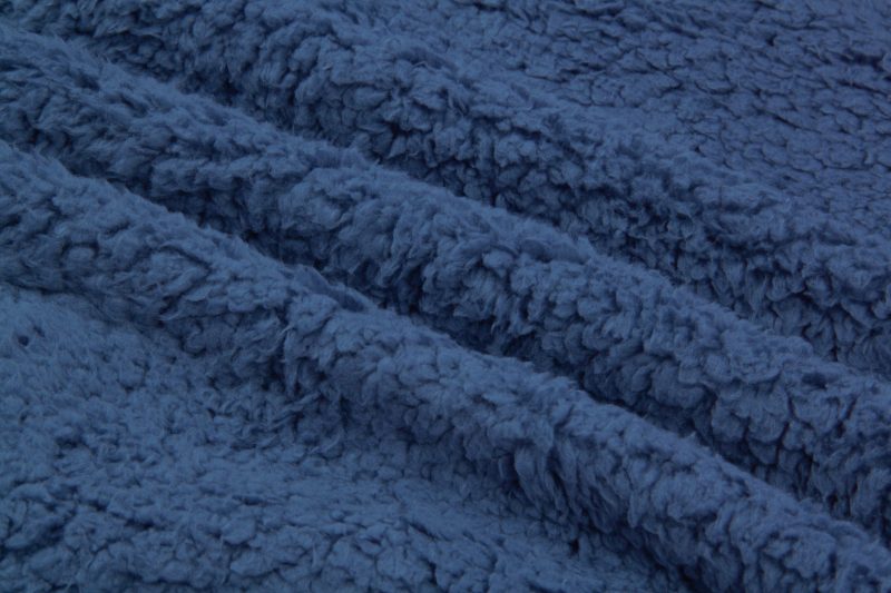 Zipper Color Matching Bubble Velvet Coat - Image 8