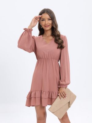 New Spring/Summer Solid Color Dress for Women