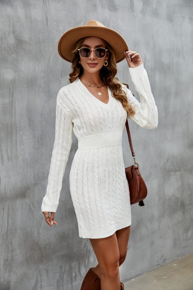 Fashionable Twist Sheath Maxi Dress - Image 4