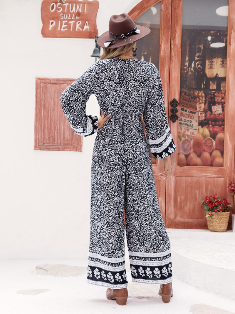 Women's Lengthened Leg Line Jumpsuit - Image 5