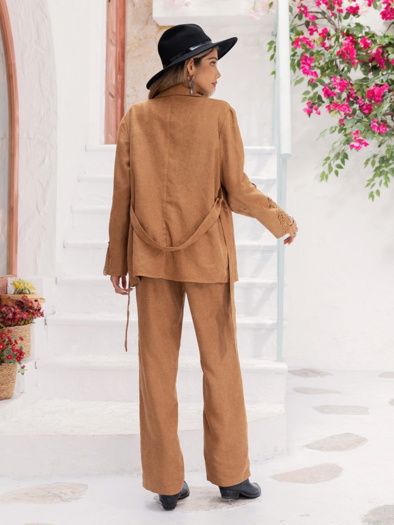 Women Coordination Convenient Business Occasions Two-Piece Suit - Image 4