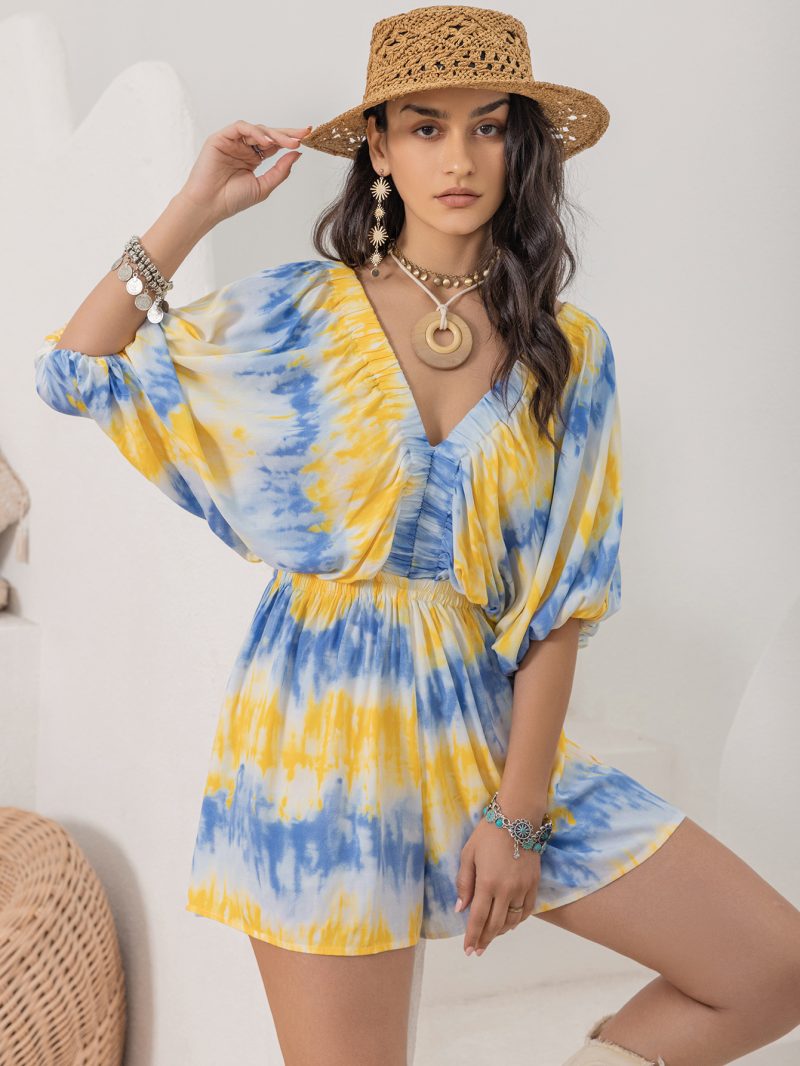 Backless Multicolor Women's Rompers for a Daring Statement - Image 6