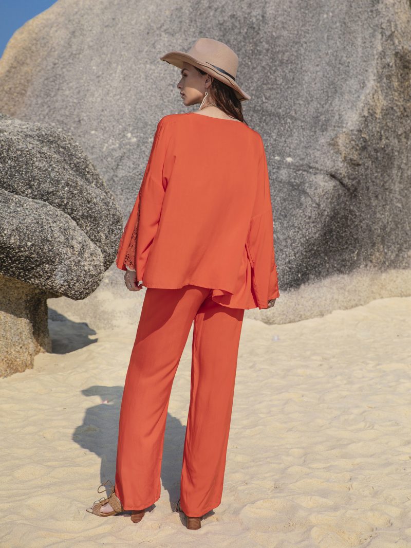 Versatile Loose Two-Piece Suit for Stylish Coordination - Image 4