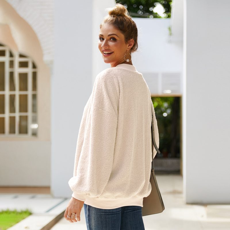 Plush Teddy Hoody for Women in Autumn and Winter - Image 2