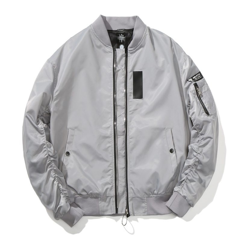 Korean Fashion Bomber Jacket for Spring and Autumn - Image 3