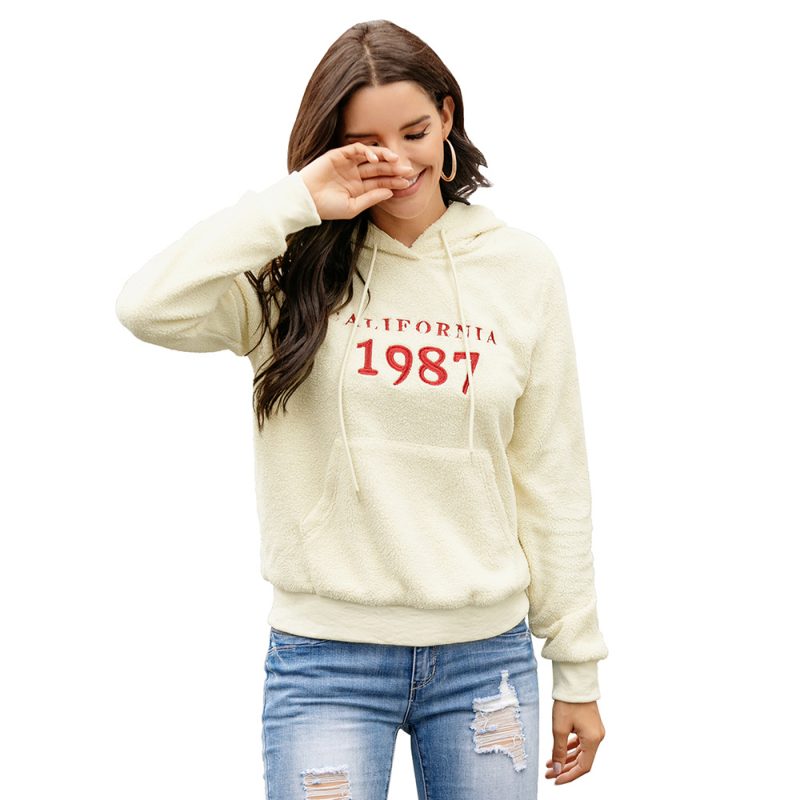 Cashmere Embroidered Plush Pullover - Image 5