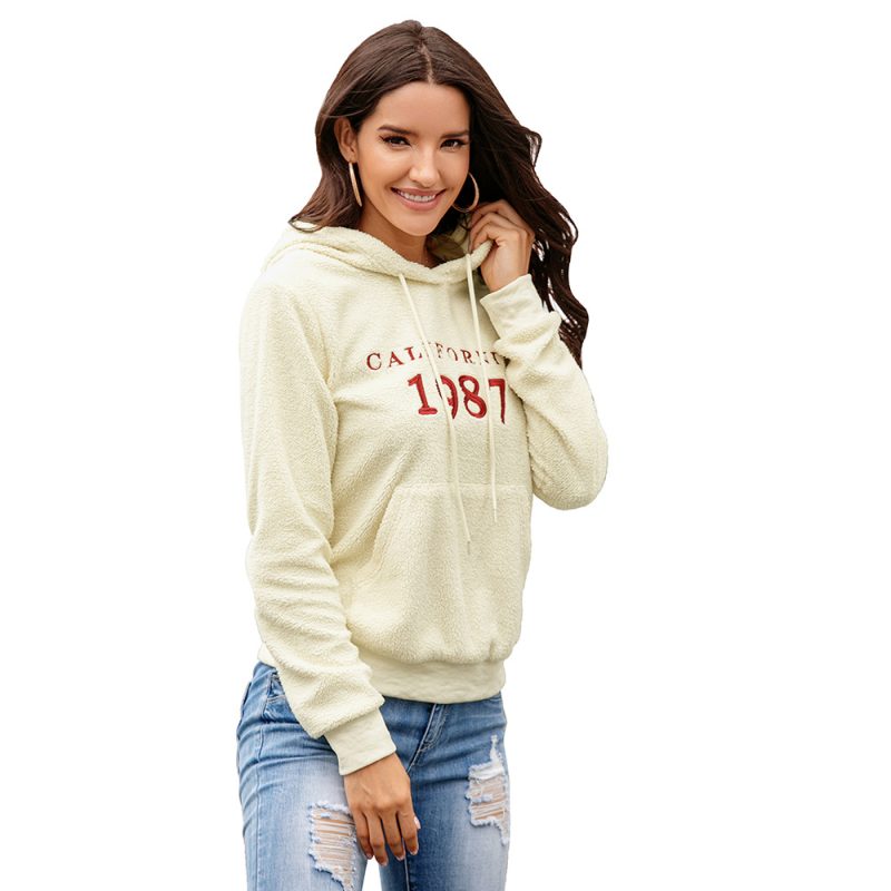 Cashmere Embroidered Plush Pullover - Image 6