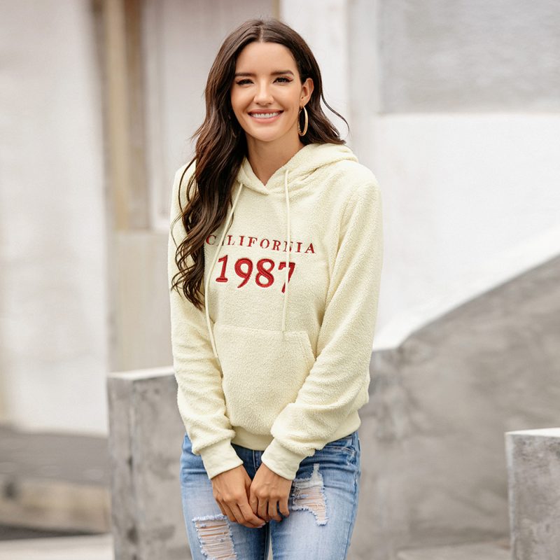 Cashmere Embroidered Plush Pullover - Image 4