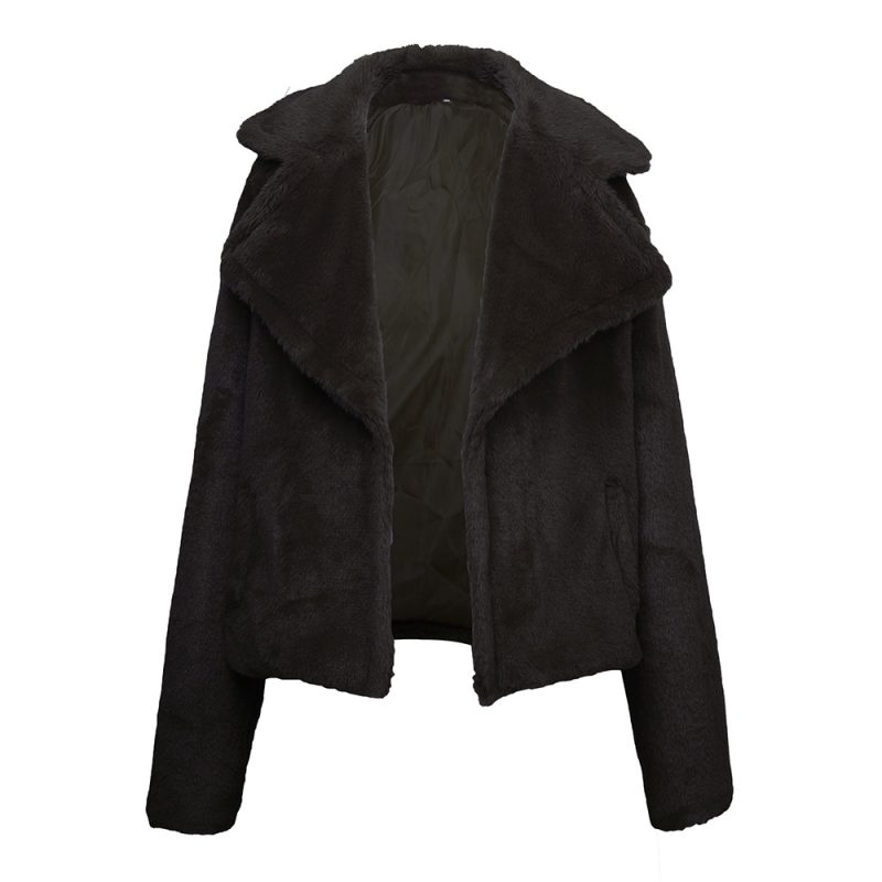 Faux Fur Fox Fur Plush Coat - Image 2