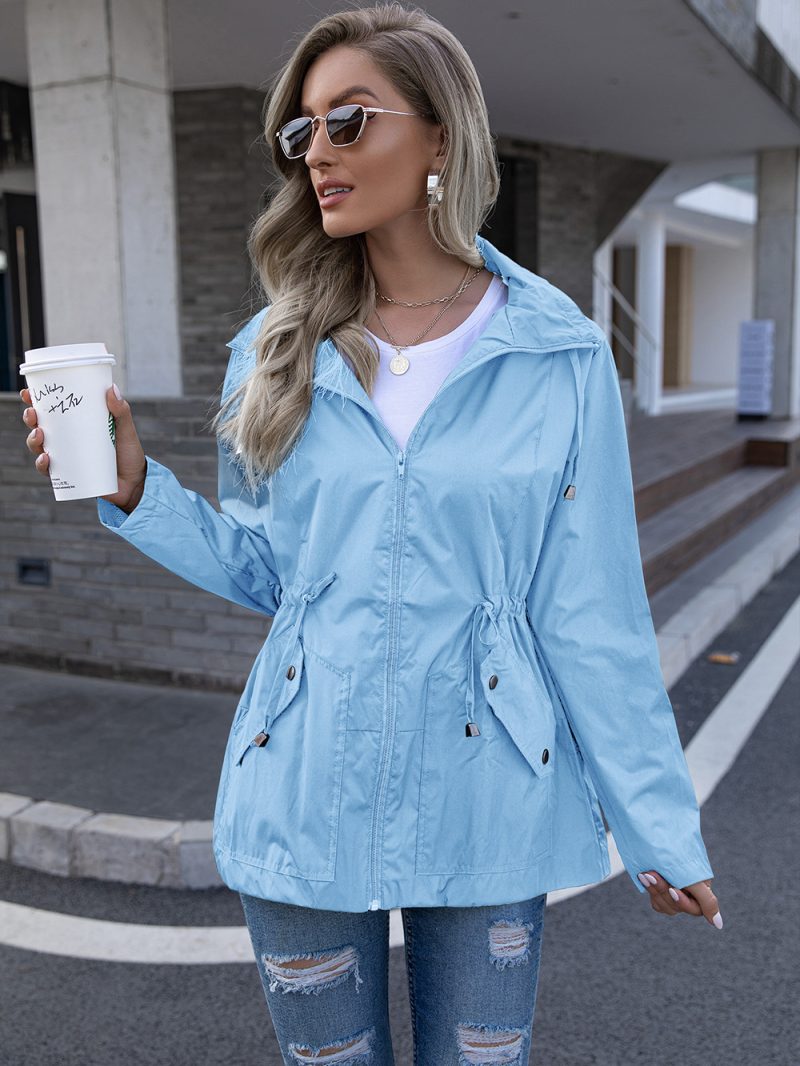 Mid-Length Cardigan Woolen Coat for Women - Image 5