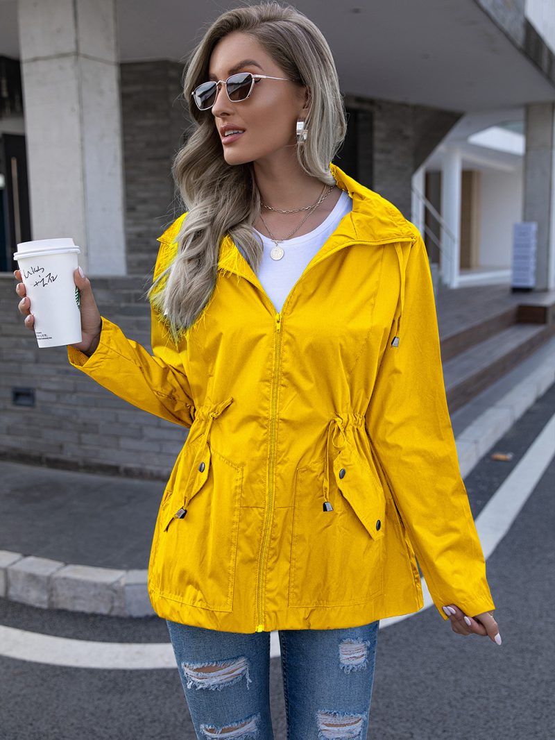Mid-Length Cardigan Woolen Coat for Women - Image 10