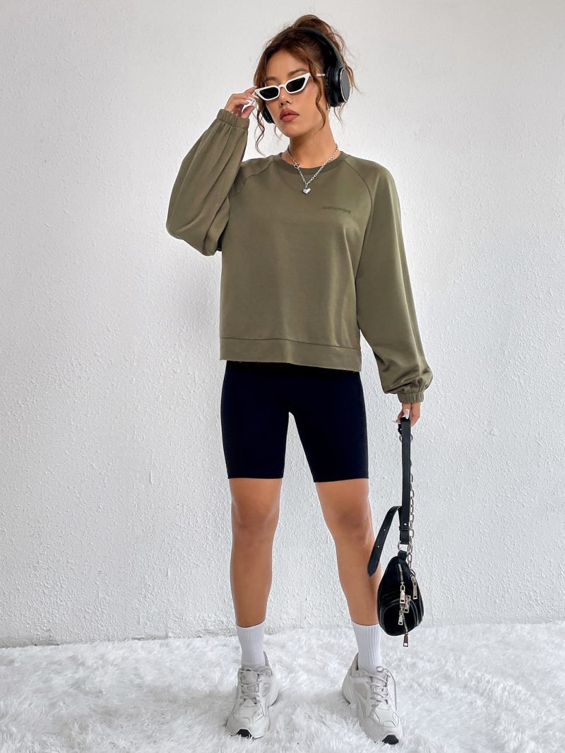 Women's Japan-South Korea Round Neck Sweater - Image 2
