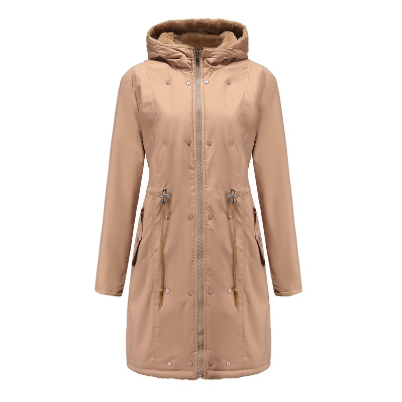 Winter Parka with Detachable Fur Collar - Image 3