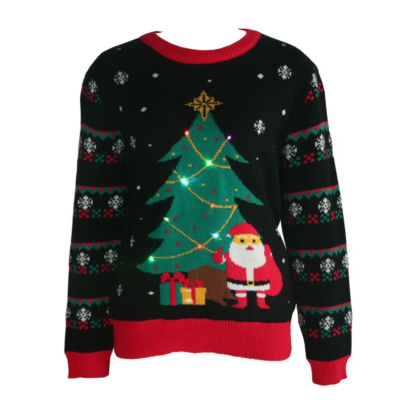 LED Luminous Christmas Tree Sweater - Image 4