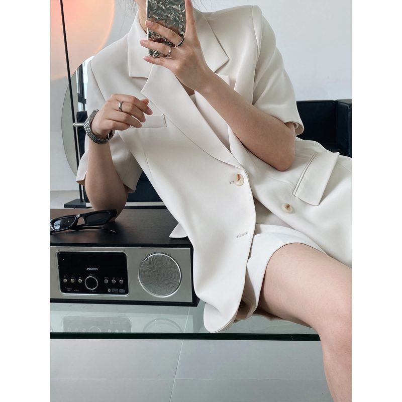 Summer Thin Short-Sleeve Suit - Image 2