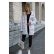Hooded Snowflake Plush Christmas Jacket