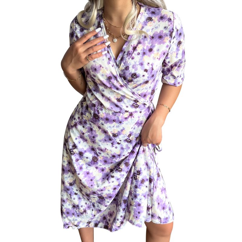 One-Piece Mid-Length Dress for Women - Image 4
