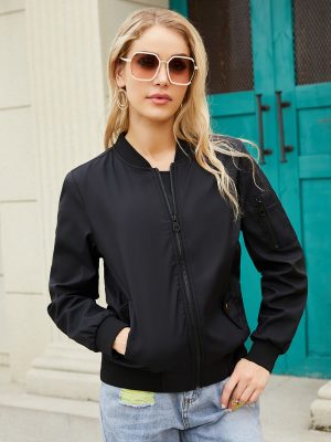 Spring/Autumn Women’s Varsity Jacket for Effortless Style