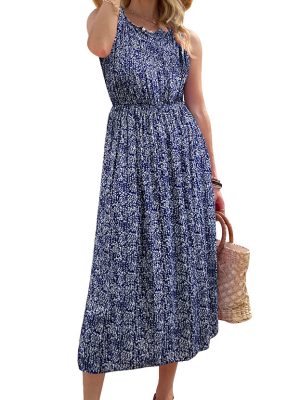 Rayon Vacation Dress for Women