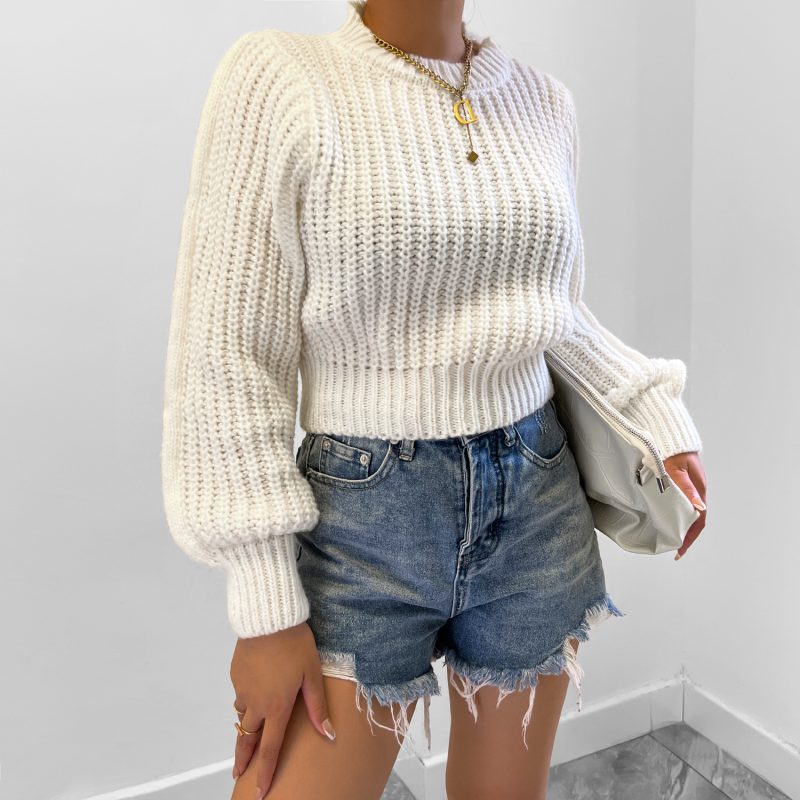 Round Neck Sweater for Women in Autumn/Winter - Image 2