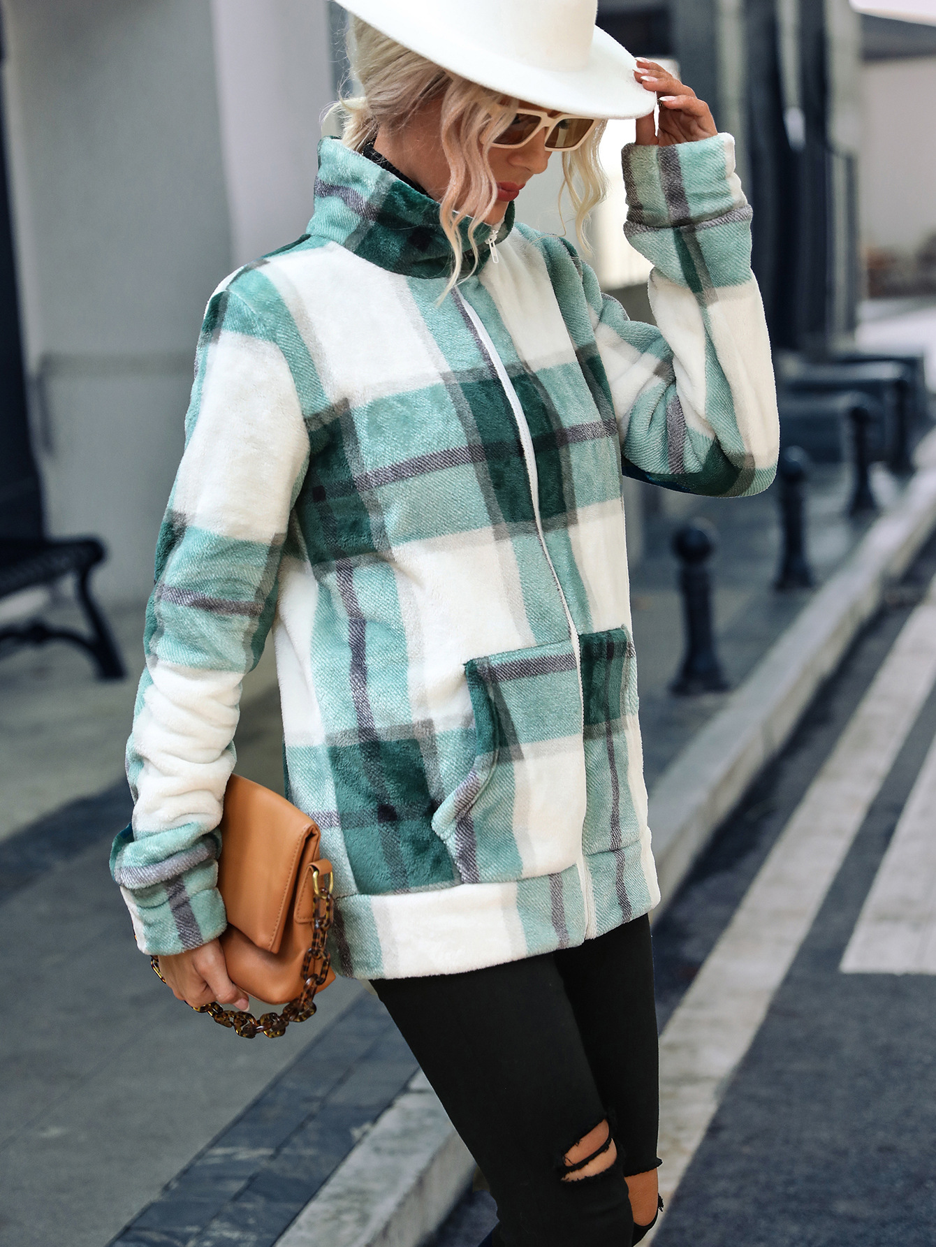 Light Green Plaid