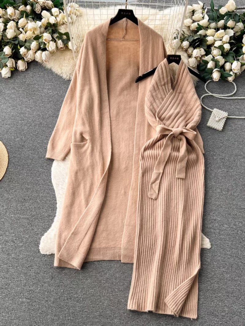 Elegant High-Grade Slim Fit Cardigan Suit - Image 3