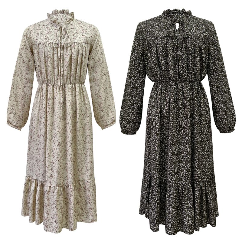 Women's Autumn/Winter Vacation Dress - Image 5