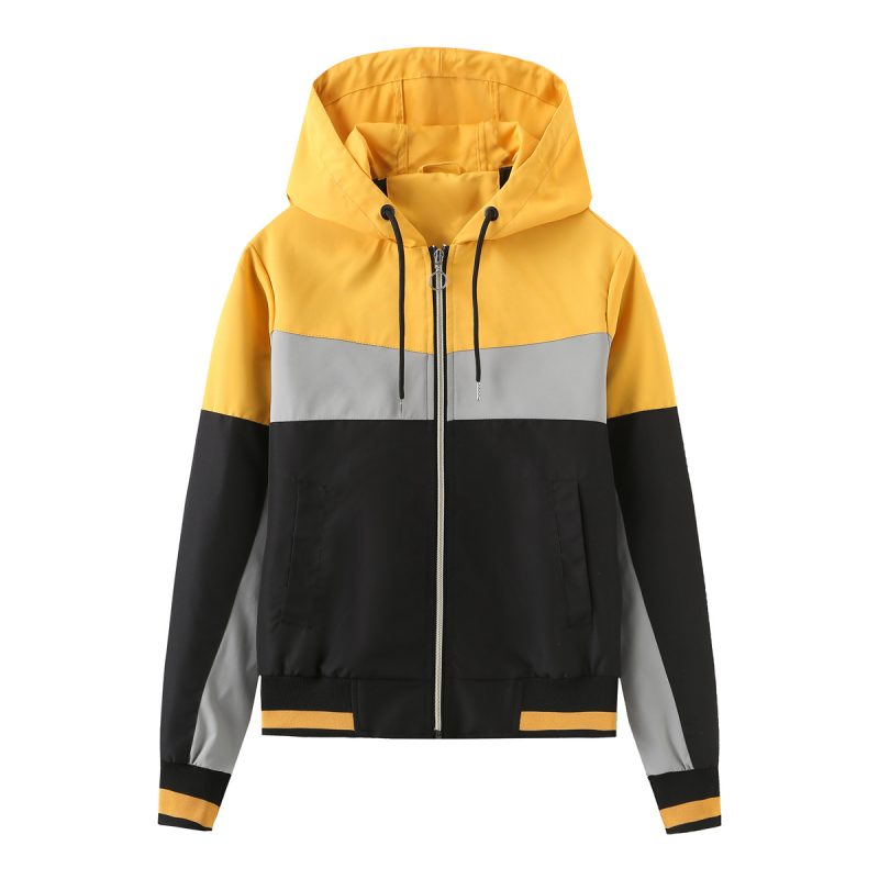 Spring/Autumn Long Sleeve Drawstring Coat for Women" - Image 2